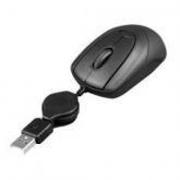 Mini Mouse Net-óptico Ms3209-2r Bsi Usb Cabo Retrátil Pret