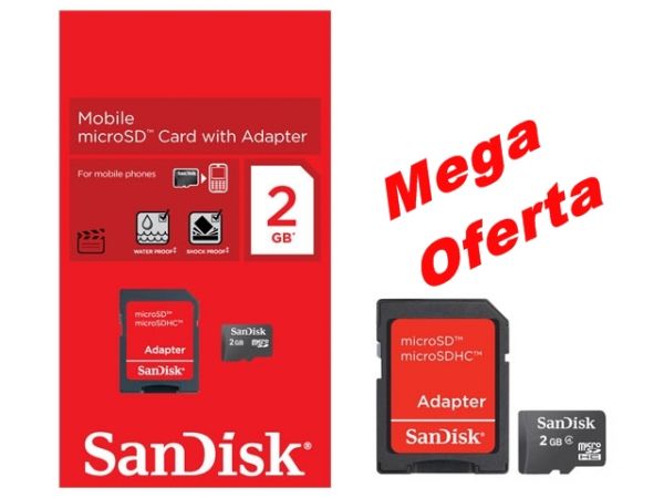 Cartão de  memoria 2 gb